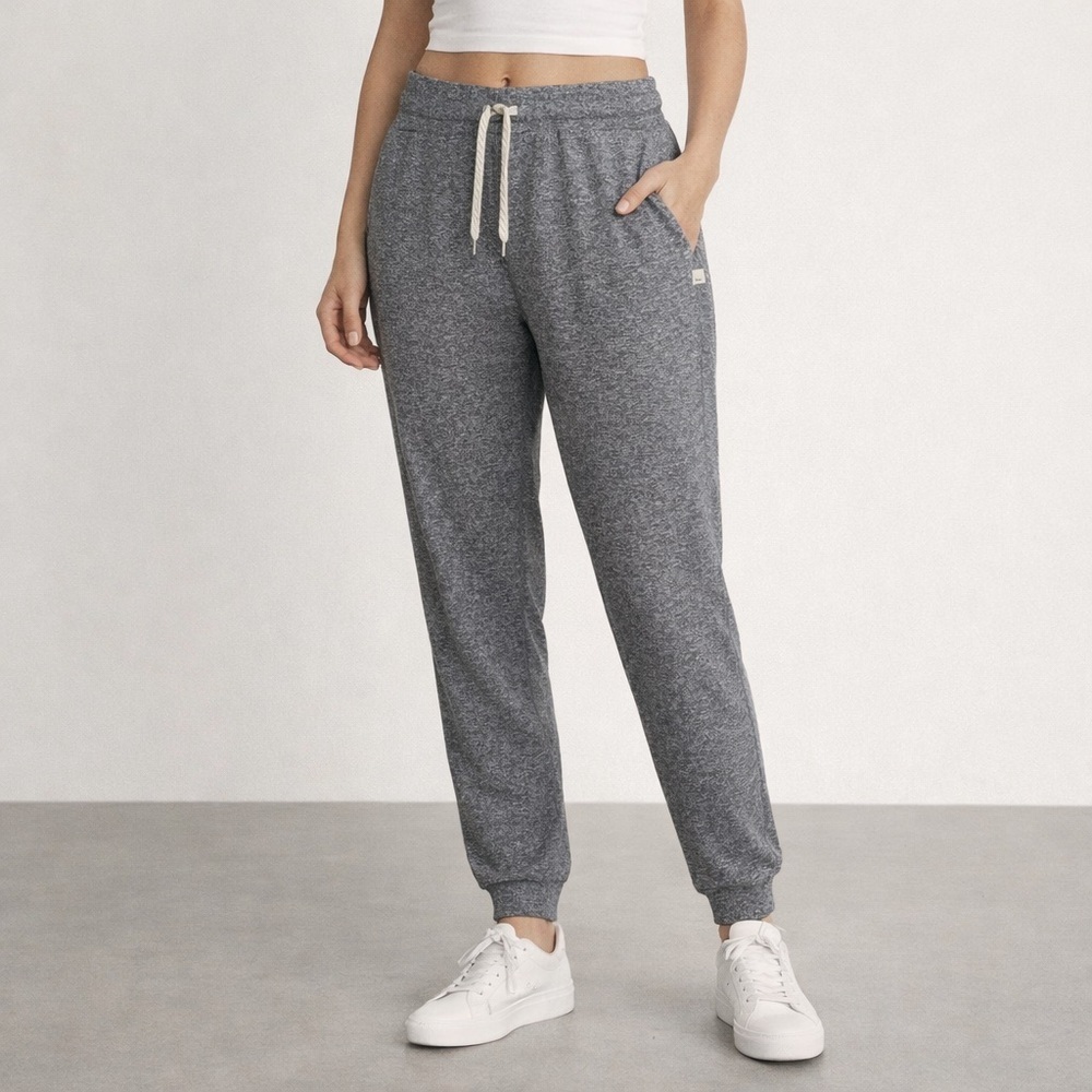Vuori Performance Jogger Heather Gray Size Large Soft Lounge Athletic Dreamknit